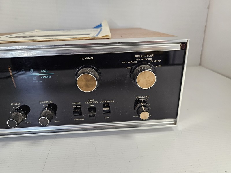 Vintage Pioneer SX-440 AM/FM Stereo Receiver (1969-71) With Manual TESTED WORKS gallery