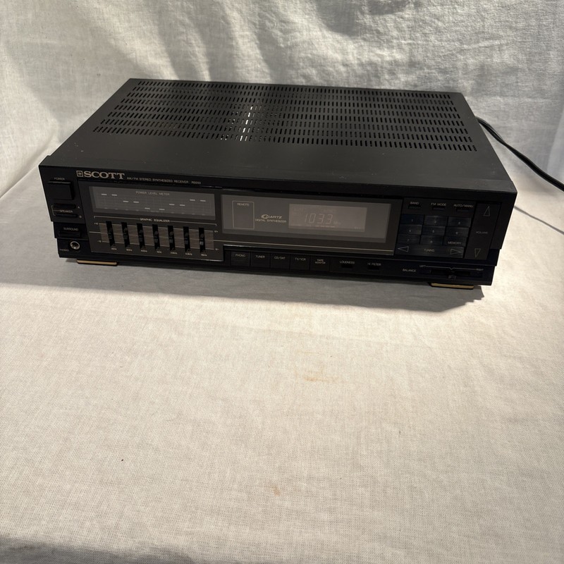 Vintage Scott RS550 AM/FM Stereo Receiver