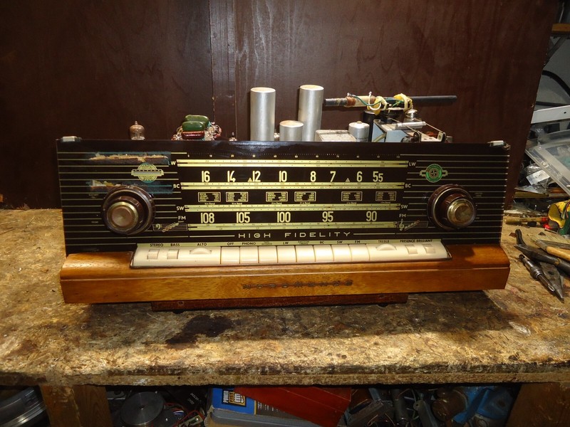 TUBE STEREO RADIO RECEIVER , NORDMENDE COSIMA MADE IN GERMANY 1960' VINTAGE gallery
