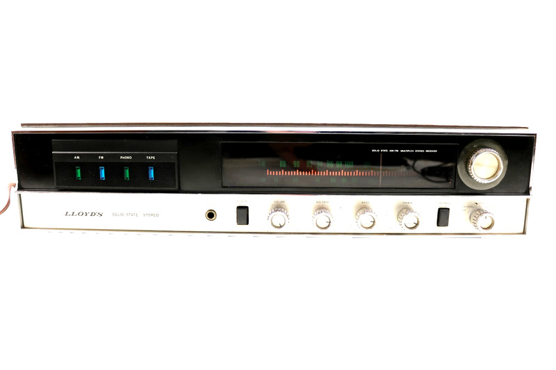 Vintage Lloyd's Solid State AM/FM Multiplex Stereo Receiver Model# 1B86-07A