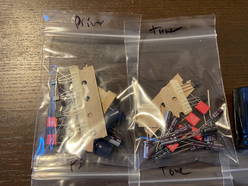 Sansui 771 Complete Rebuild Kit High-Quality Receiver Recap Caps Transistors gallery