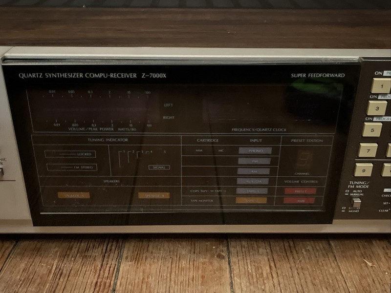 Sansui Stereo Receiver Quartz Synthesizer Compu Model #Z-7000X Radio VTG Rare gallery