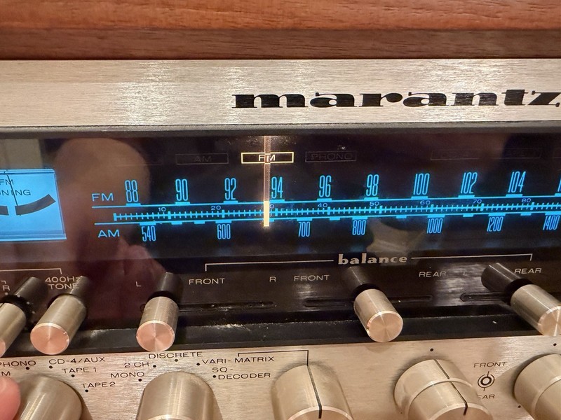 MUST SEE -TIME CAPSULE - Marantz 4270 Stereo 2+ Quadradial 4 Receiver gallery