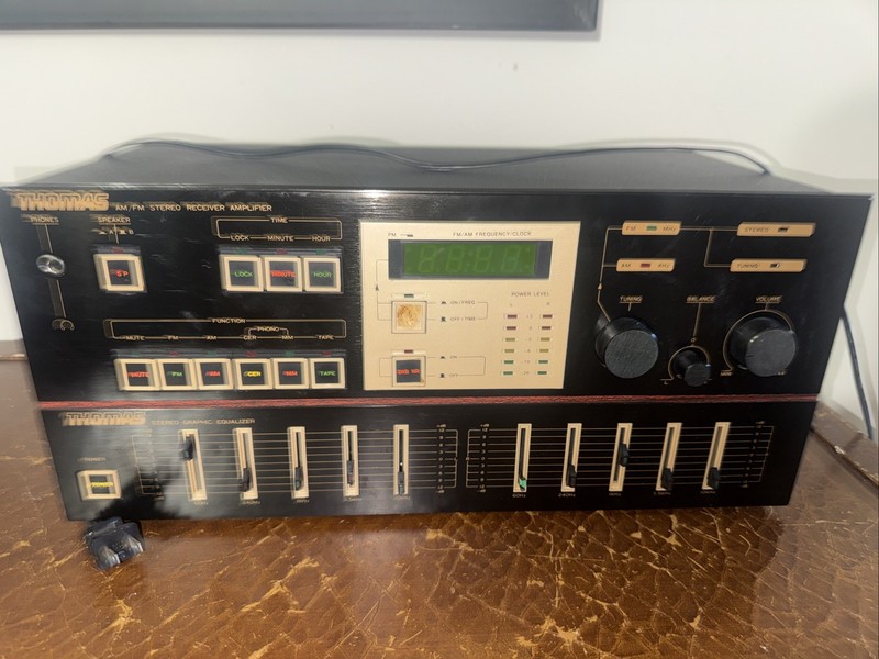 Vintage Thomas Solid State Model 4000 AM-FM Stereo Reciever Amplifier – Tested