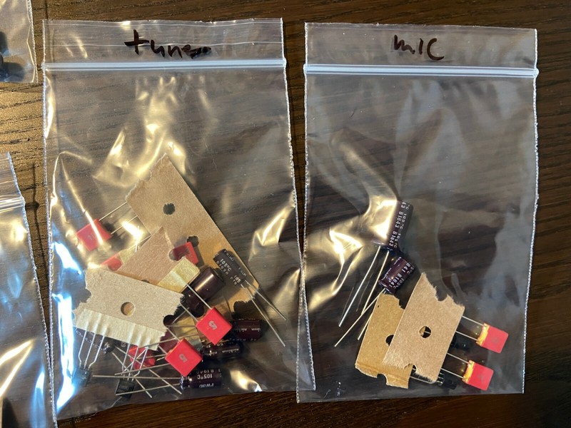 Pioneer SX-737 COMPLETE Rebuild Kit High-Quality Receiver Recap Caps Transistors gallery