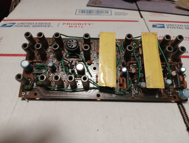 Kenwood KR-6600 Stereo Receiver -Parting Out- PreAmp Board X08-1510-10