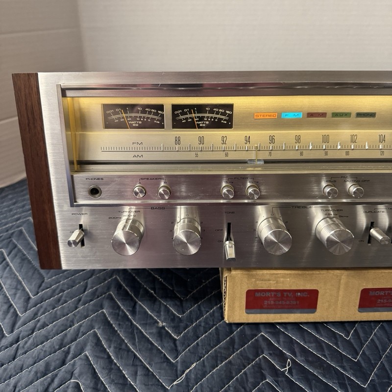 PIONEER SX-980 VINTAGE AM/FM STEREO RECEIVER - SERVICED - CLEANED - TESTED gallery