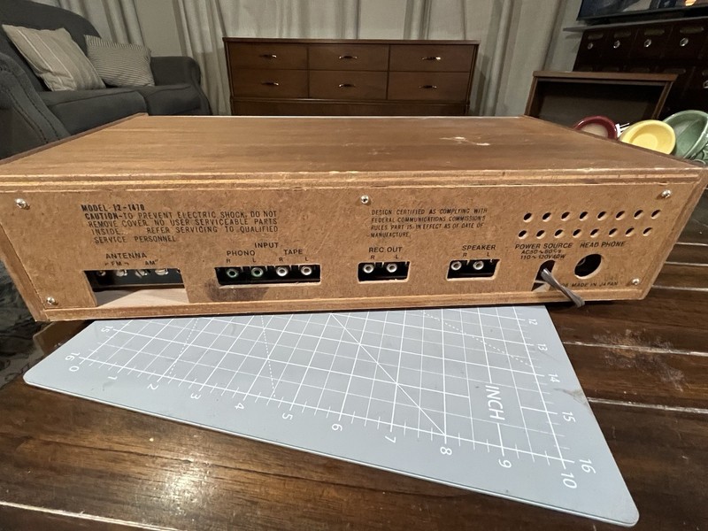 Realistic 12-1470A Modulaire Component Stereo AM FM Receiver System Vintage gallery