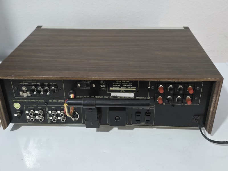 Vintage 1970's Pioneer SX-434 Stereo Receiver! All Original! gallery