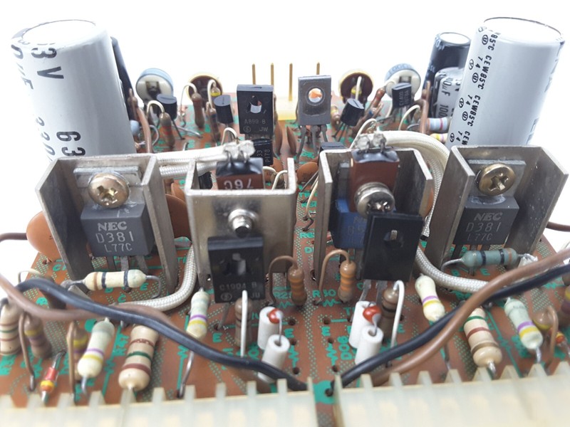 SANSUI 8080DB 9090DB RECEIVER PARTS: f-2624 DRIVER CIRCUIT BOARD gallery