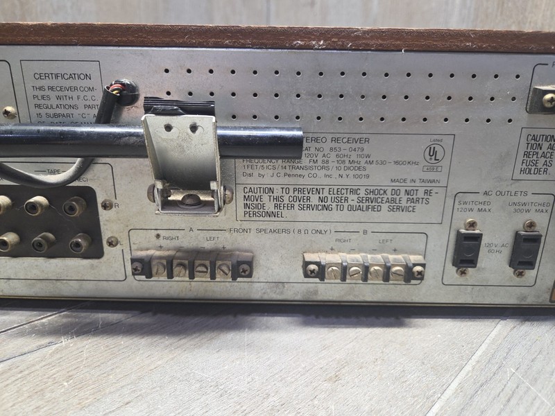 Jc Penny MCS 3210 Stereo Receiver ~Modular Component System JC Penny (Works Read gallery