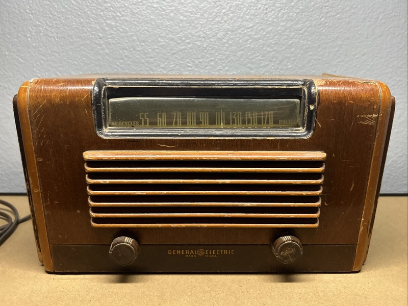 Vintage 1942 GE Universal Receiver LCP 508, USA MADE, Tested, RARE, WW2 Radio