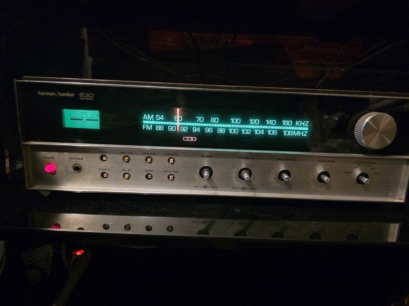 Harman Kardon HK 630 Twin Powered Reciever. Powers On May Need Service gallery