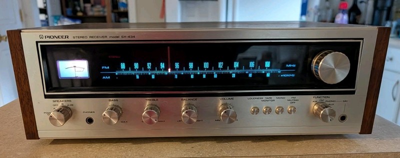 Pioneer SX-434 Stereo Receiver. Tested