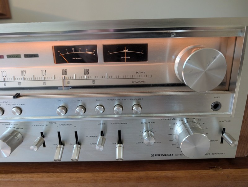 Vintage Pioneer SX-980 Receiver- Excellent Near Mint Condition/Operationally gallery