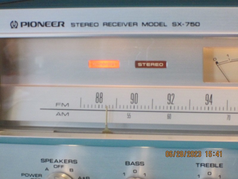 Vintage PIONEER SX-750 AM/FM Stereo Receiver (1976-78) gallery