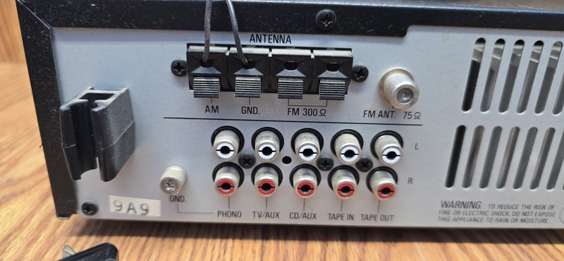 VTG Realistic STA-130 2CH Digital Synthesized AM/FM Stereo Receiver Play Tested+ gallery