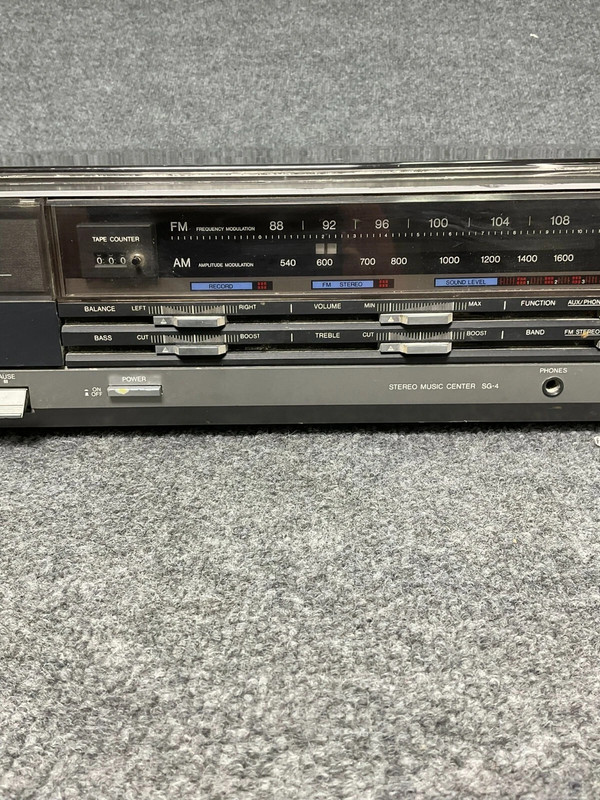 Sharp SG-4 Stereo Music Center Turntable Cassette AM FM Radio gallery