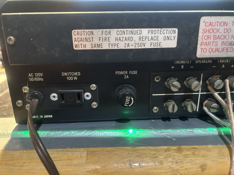 Sherwood S-7100A AM/FM Stereo Receiver - Tested - READ DESCRIPTION gallery