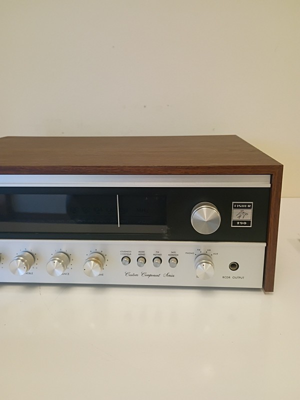 Vintage Fisher 290 Custom Component Series AM-FM Stereo Receiver With Manual gallery