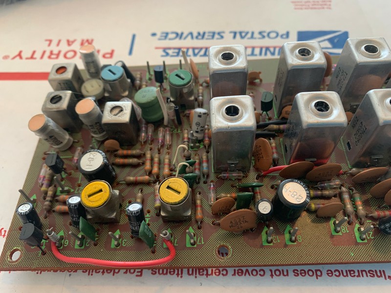 Pioneer SX-424 Vintage Stereo Receiver Parting Out Tuning Capacitor and Board gallery