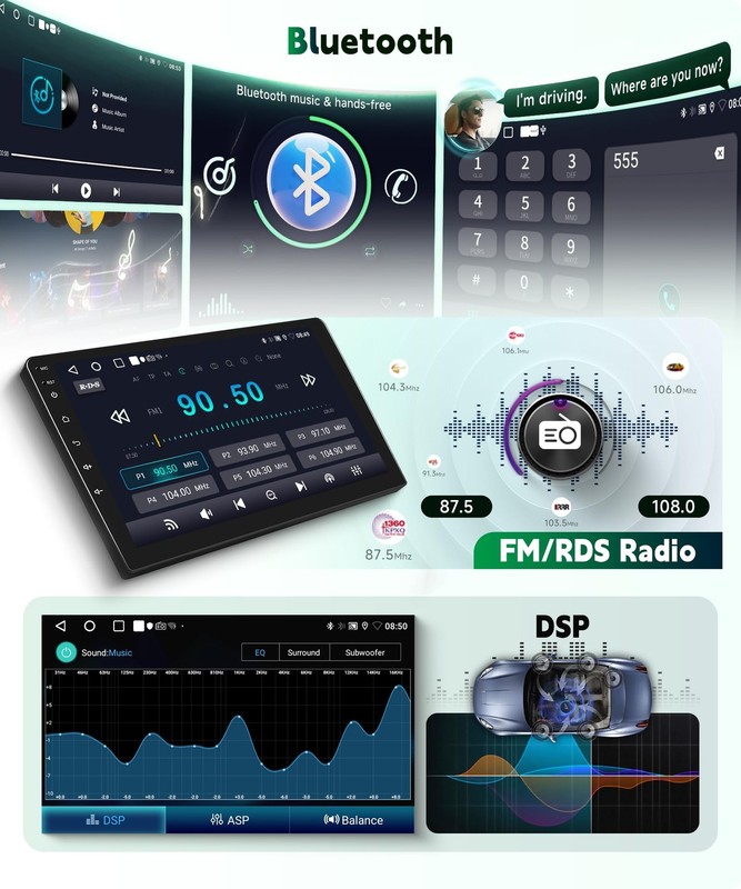 2G64G For Volvo Xc90 2004-2013 Car Radio Stereo Dsp/Wireless Carplay/Android gallery