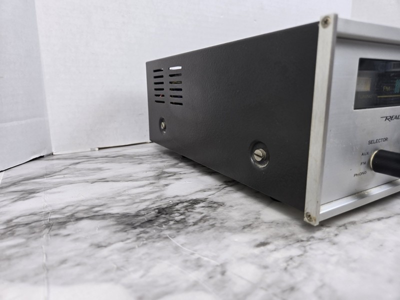 Vtg Realistic All Transistor FM Stereo Reciever (STA-40) Power Tested Only gallery