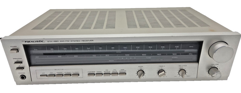 Vintage Realistic Stereo Receiver Model STA-460 – TESTED WORKS GREAT