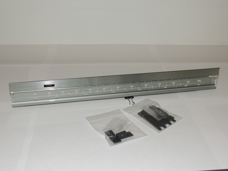 SONY STR-V5 Glass Dial Scale & Back Plate & Holders 4-857-421-01 & 4-857-805-00
