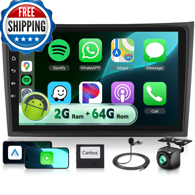 2G64G For Volvo Xc90 2004-2013 Car Radio Stereo Dsp/Wireless Carplay/Android