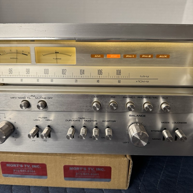 PIONEER SX-850 VINTAGE AM/FM STEREO RECEIVER - SERVICED - CLEANED - TESTED gallery