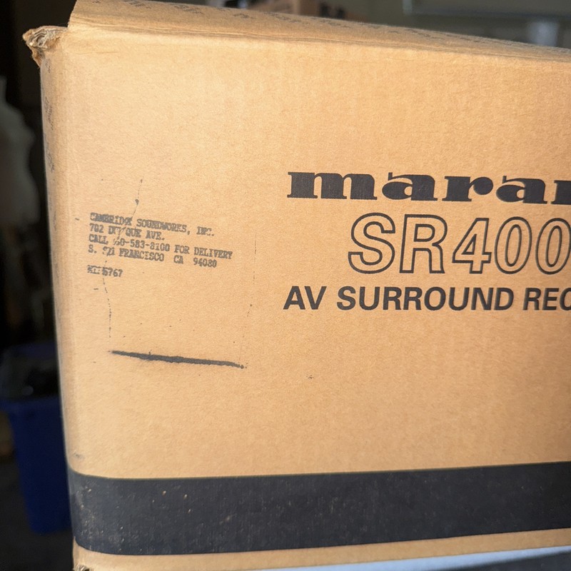 vintage marantz sr 4000 receiver Box Only gallery