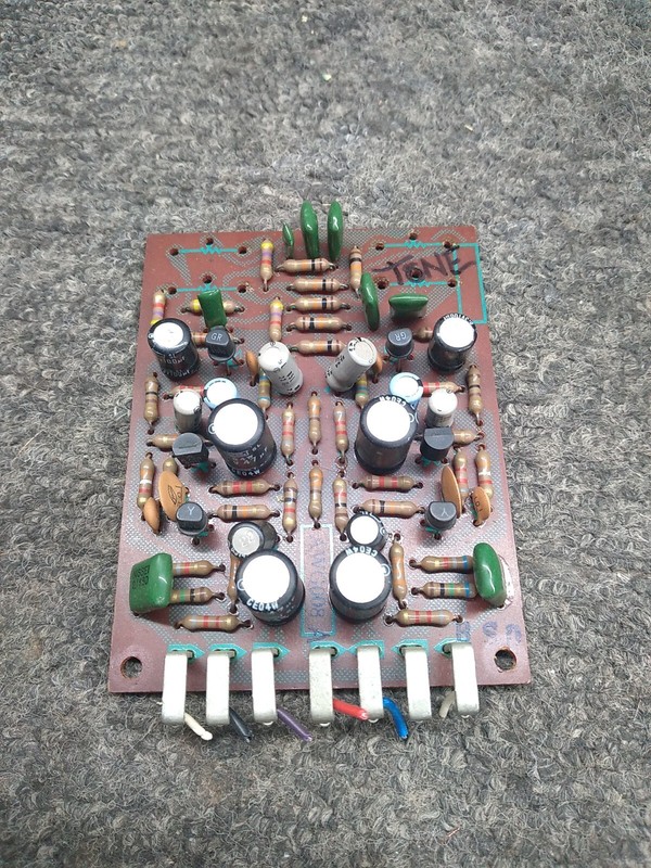Pioneer SX-626 Stereo Receiver Tone Board WITHOUT Potentiometers gallery