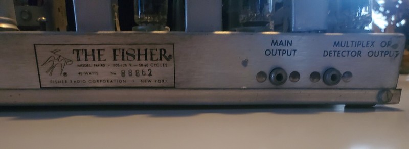 The Fisher Custom FM Tuner Series 40 - Great Condition gallery