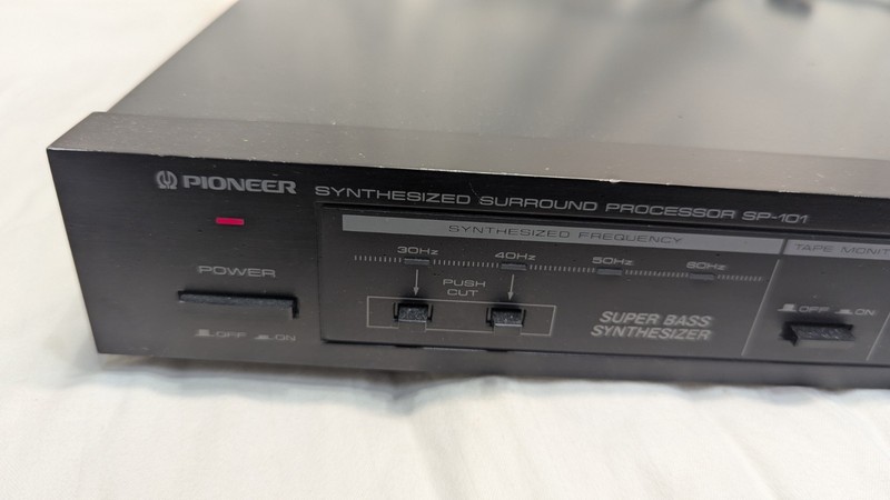 Pioneer SP-101 Synthesized Surround Processor (UNTESTED) gallery