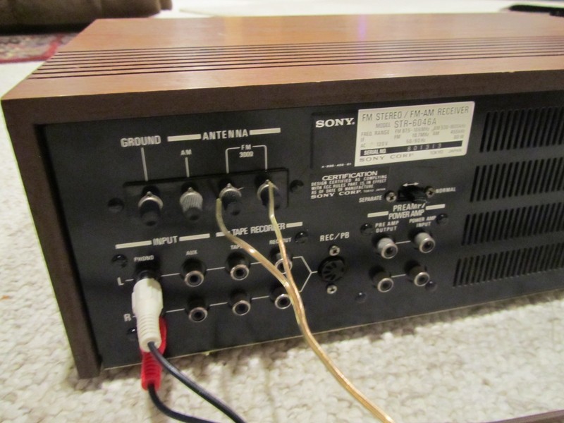 Vintage SONY STR-6046A Solid State Receiver gallery