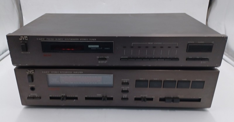 Vintage JVC Stereo System | JVC A-X404 Amplifier | JVC T-X202 Tuner | Tested