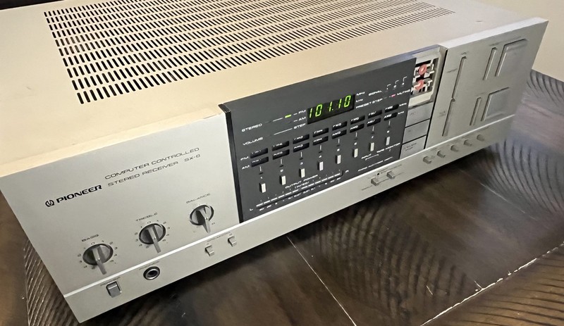 Pioneer SX-6 Computer Controlled Stereo Receiver Vintage Made In Japan