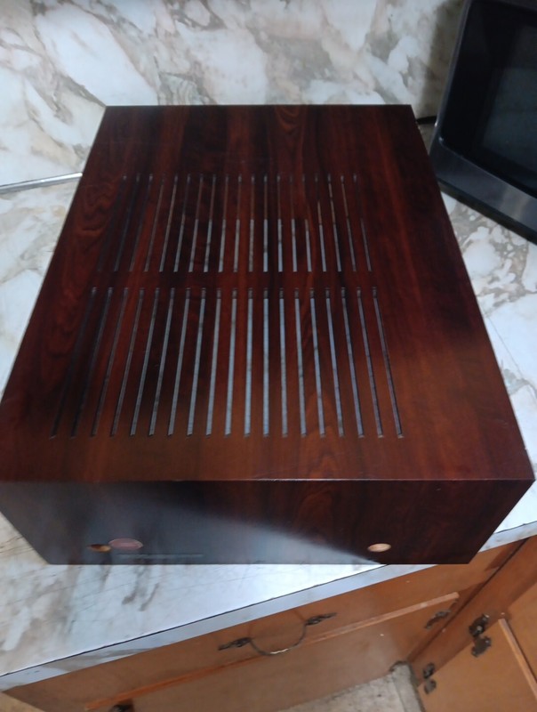Mitsubishi DA-R7 Wood Case Original gallery