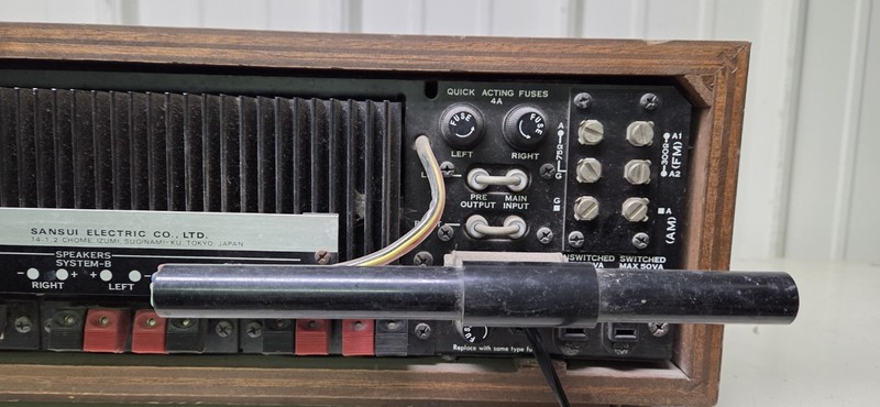Sansui 5000X Solid State Receiver AM/FM Stereo Tuner W/ Original Schematic Diag gallery