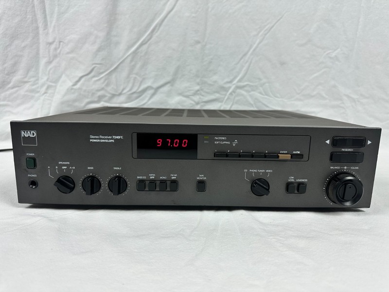 NAD 7240PE Power Envelope Stereo Receiver Vintage Used Tested Works gallery