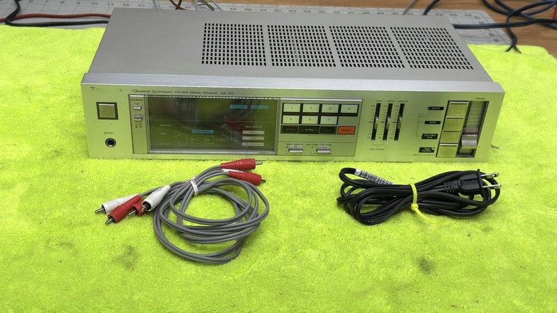 Technics SA-150 Quartz Synthesizer AM FM AUX PHONO Receiver Works GRT SERVICED