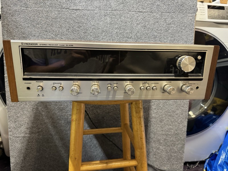 Pioneer SX-636 Receiver Vintage Hifi Stereo – Tested Works