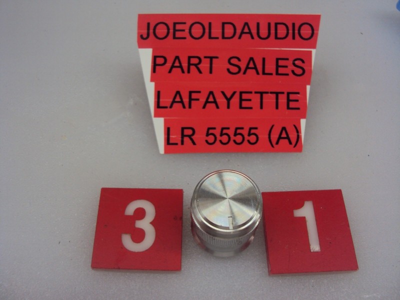 Lafayette LR-5555A/LR-5555 Bass, Treble, Midrange Knob. Nice Condition. Tested.