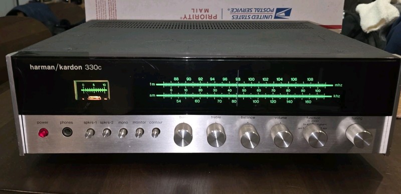 Harman Kardon 330c Vintage AM/FM Stereo Receiver - Excellent