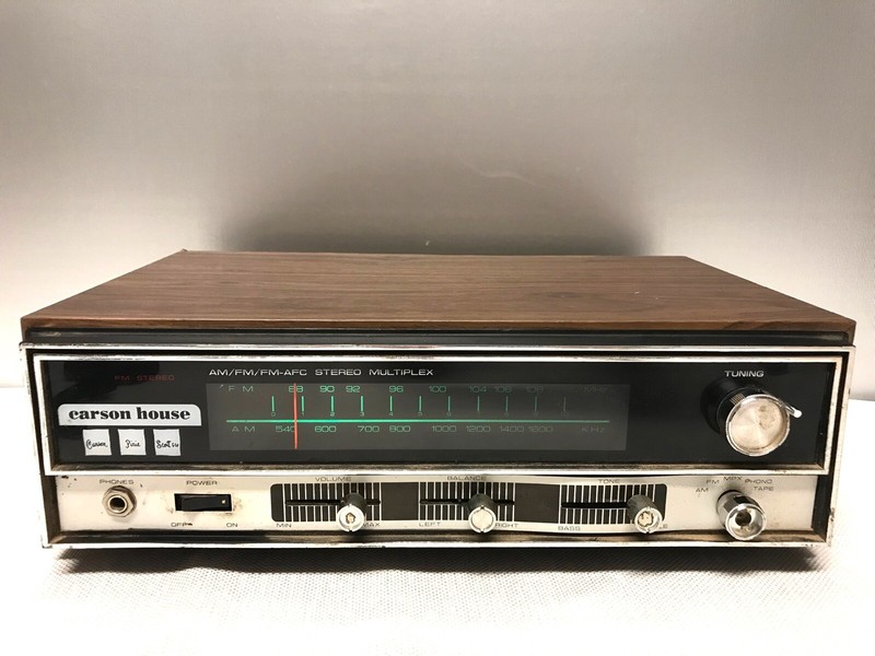 Carson Pirrie Scott Carson House TRS-1001 AM FM Stereo Receiver FOR PARTS (CK)