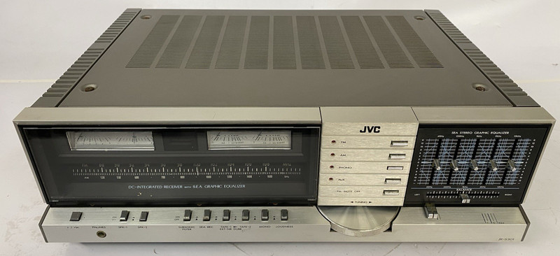 Vintage JVC JR-S301 Stereo Receiver w/ Graphic Equalizer – SHOWN WORKING