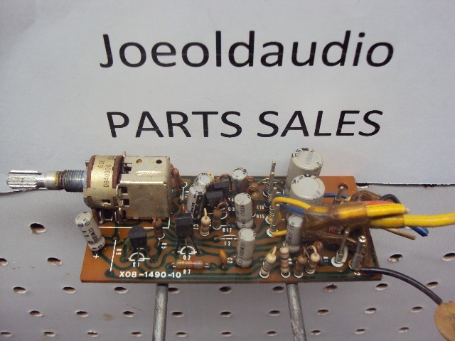 Kenwood KR 6600 X08-1490-10 MIC Control Board Parting Out KR 6600 Receiver