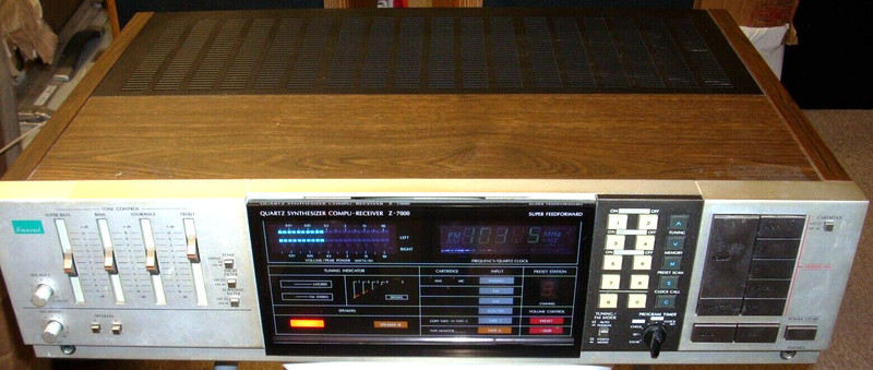 SANSUI Z 7000 quartz synthesizer compu receiver