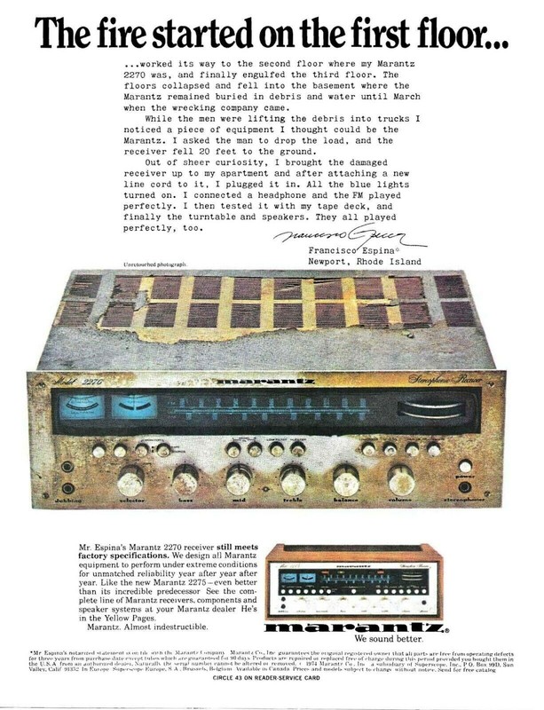Marantz 2270 rebuild restoration recap service kit fix repair capacitor gallery